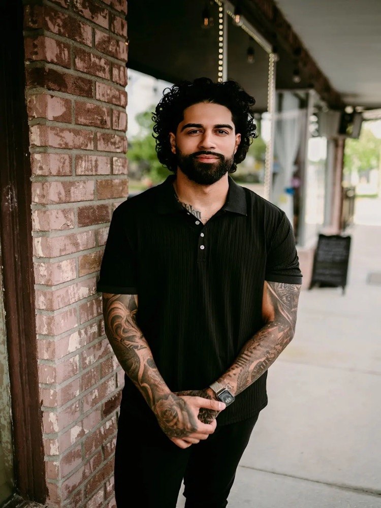 Cristian Gonzalez, REALTOR with eXp Realty, in downtown Ocala